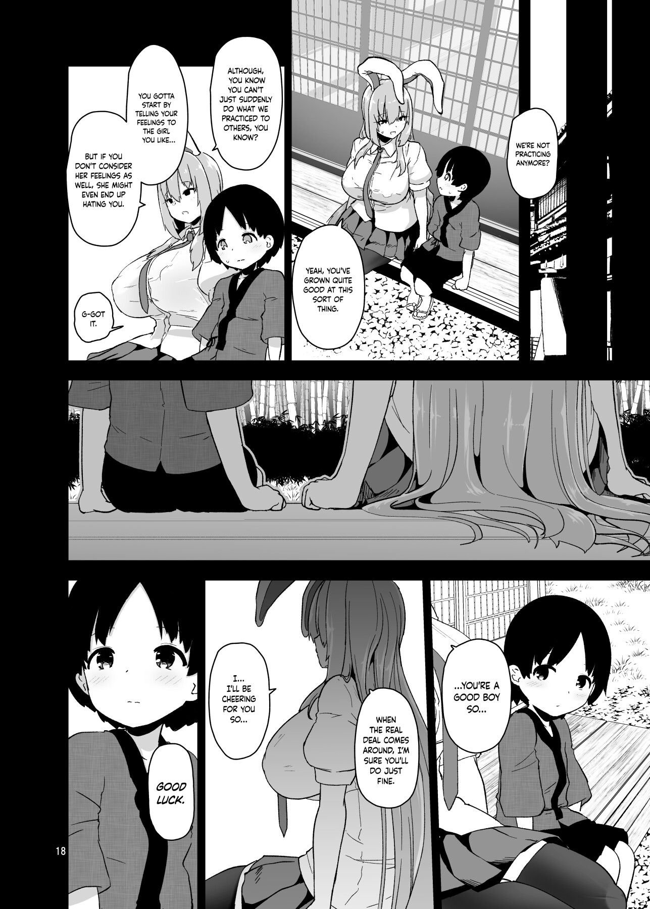 Hentai Manga Comic-The Reprehensible Rabbit Onee-san-Read-17